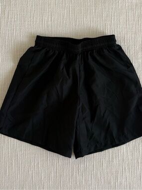 Black Boys Athletic Shorts
